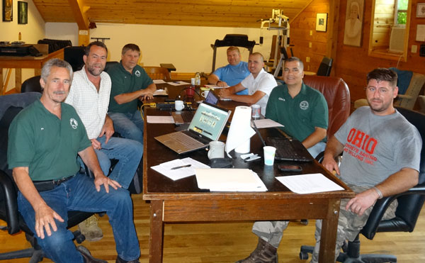 Slate Roofing Contractors Education and Training Committee at a committee retreat in Grove City, PA Slate Roofing Contractors Education and Training Committee at a committee retreat in Grove City, PA